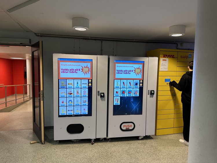 iceland vending machine